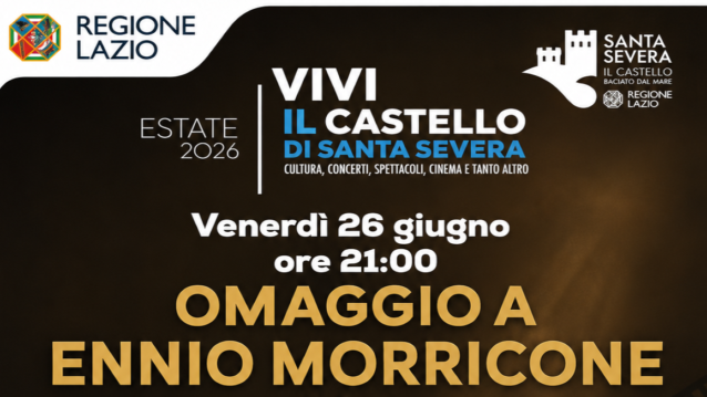 Al via la prima settimana della rassegna estiva “Vivi il Castello di Santa Severa – Estate 2026”