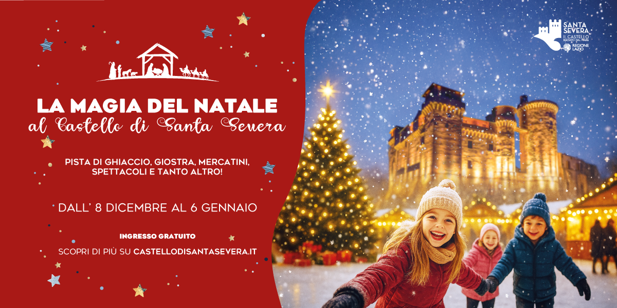 Oltre 6.000 visitatori nella prima giornata: un grande successo per La Magia del Natale al Castello di Santa Severa