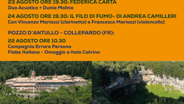 Estate 2025 – Certosa di Trisulti e Pozzo d’Antullo