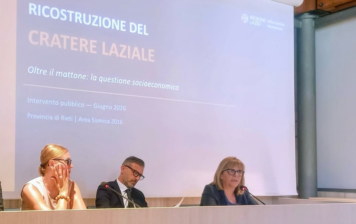 Presentato a Rieti stato avanzamento piano rilancio del cratere sismico