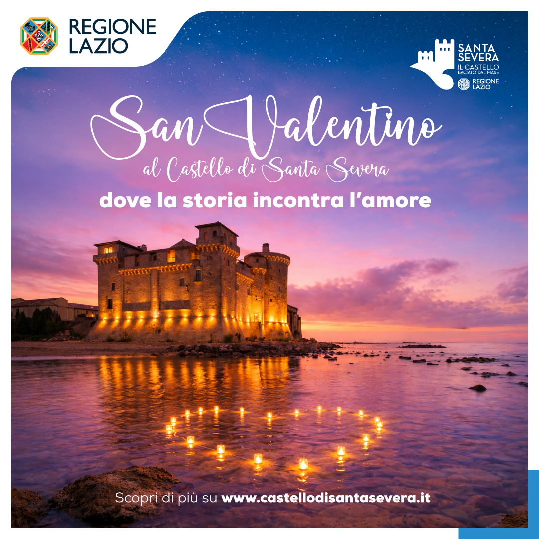 San Valentino e il Carnevale si festeggiano al Castello di Santa Severa