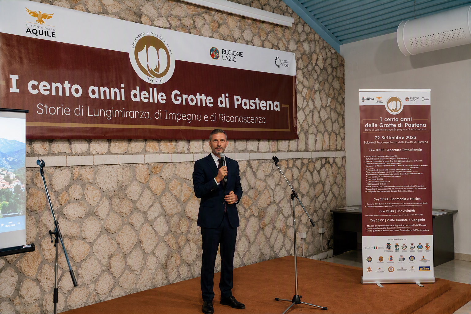 Celebrati i 100 anni delle Grotte di Pastena